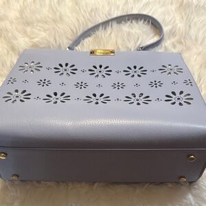 Kate Spade Light Purple Floral Satchel